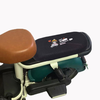 Κάλυμμα καθίσματος ηλεκτρικού ποδηλάτου με καρτούν εκτύπωση, υλικό ινών, εκτύπωση λογότυπου, χωρίς γέμισμα, δυνατότητα προσαρμογής, για το καλοκαίρι