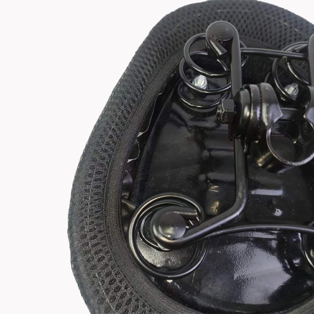 Κάλυμμα καθίσματος ηλεκτρικού ποδηλάτου με καρτούν εκτύπωση, υλικό ινών, εκτύπωση λογότυπου, χωρίς γέμισμα, δυνατότητα προσαρμογής, για το καλοκαίρι