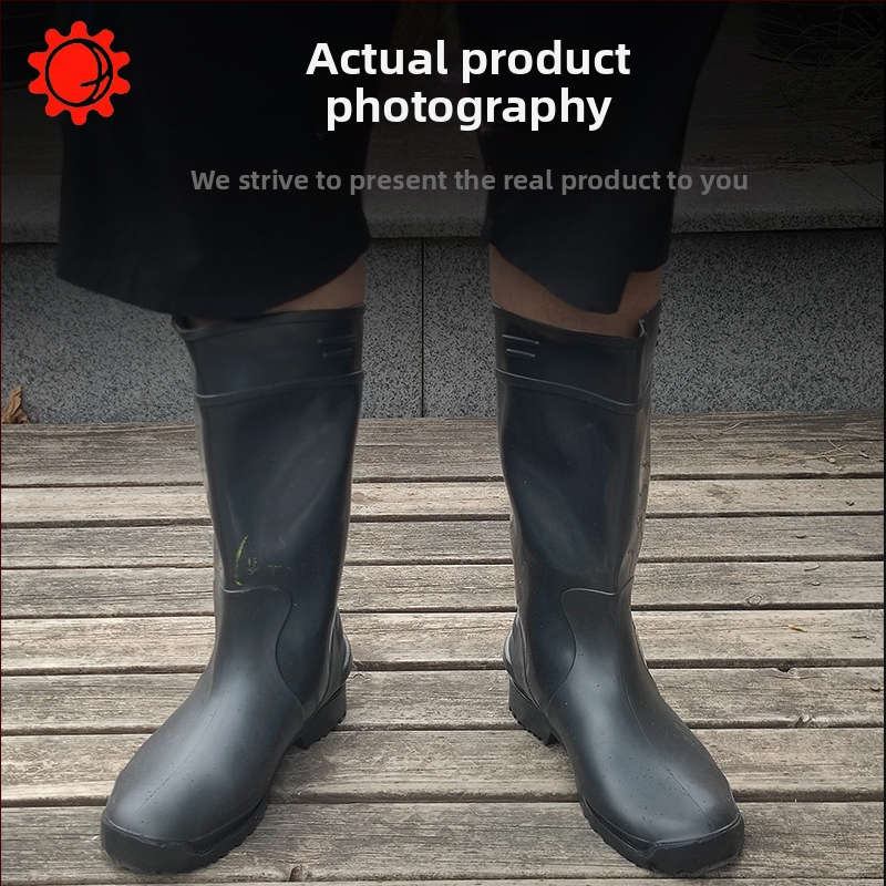 Lair PVC zaštitne čizme za prehrambenu industriju – vodootporne, otporne na ulje, kiseline i lužine