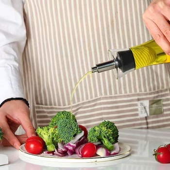 Xiangyun ruiqi Staklena posuda za ulje od borosilikatnog stakla - bez olova, protiv curenja, moderni dizajn