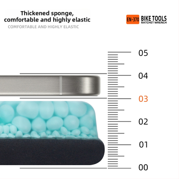 Husă pentru șa de bicicletă ENLEE EN-370, PU material, impermeabilă, absorbție a șocurilor, confortabilă