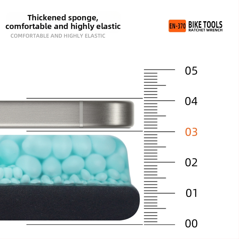 Husă pentru șa de bicicletă ENLEE EN-370, PU material, impermeabilă, absorbție a șocurilor, confortabilă