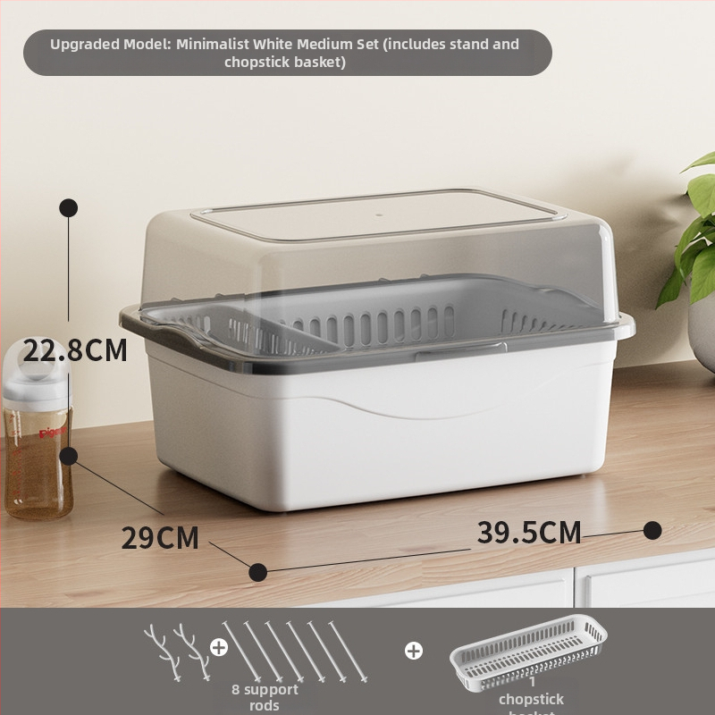 Kutija za pohranu dječjih potrepština s poklopcem, dvostruki sloj za mliječni prah, marka Xiong zhecha, pohrana čistila, kuhinjska organizacija