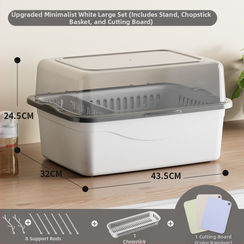 Kutija za pohranu dječjih potrepština s poklopcem, dvostruki sloj za mliječni prah, marka Xiong zhecha, pohrana čistila, kuhinjska organizacija