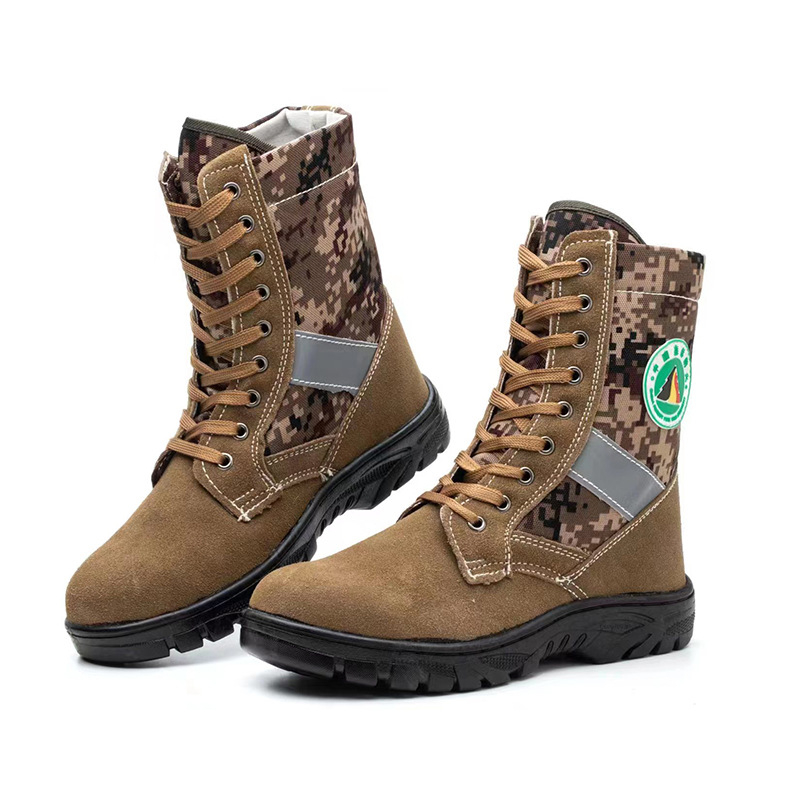 Vatrogasne čizme Little Warrior (Brand: Little Warrior; Function: Anti-smashing and anti-puncture; Material: velvet cowhide oxford cloth)