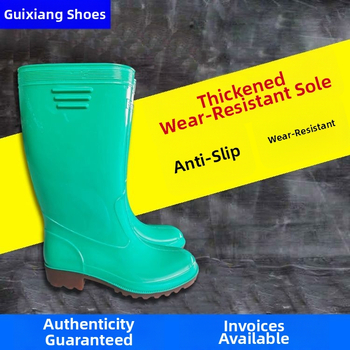 Kišne čizme s dugim trubama, protuklizne, otporne na ulje, otporne na kiseline, PVC, model A20