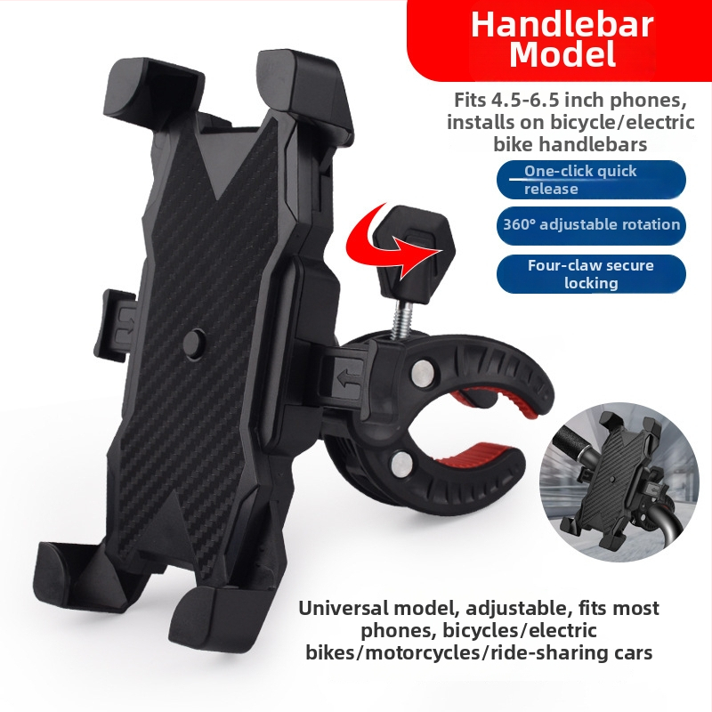 Držiak na telefón na motocykel – ABS, proti nárazom, proti vibráciám, prenosný montážny držiak na vozidlo, Model L-655