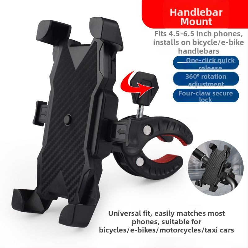 Držiak na telefón na motocykel – ABS, proti nárazom, proti vibráciám, prenosný montážny držiak na vozidlo, Model L-655