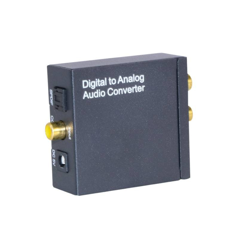 Digitalno-analogni audio pretvarač s koaksijalnim RCA i 3,5 mm priključkom