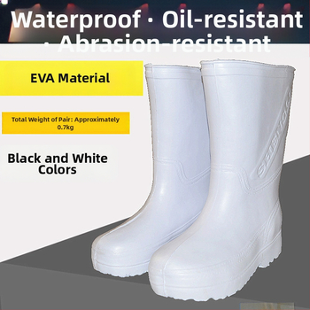 Unisex topánky na vodu z EVA peny, vysoké čižmy, protišmykové