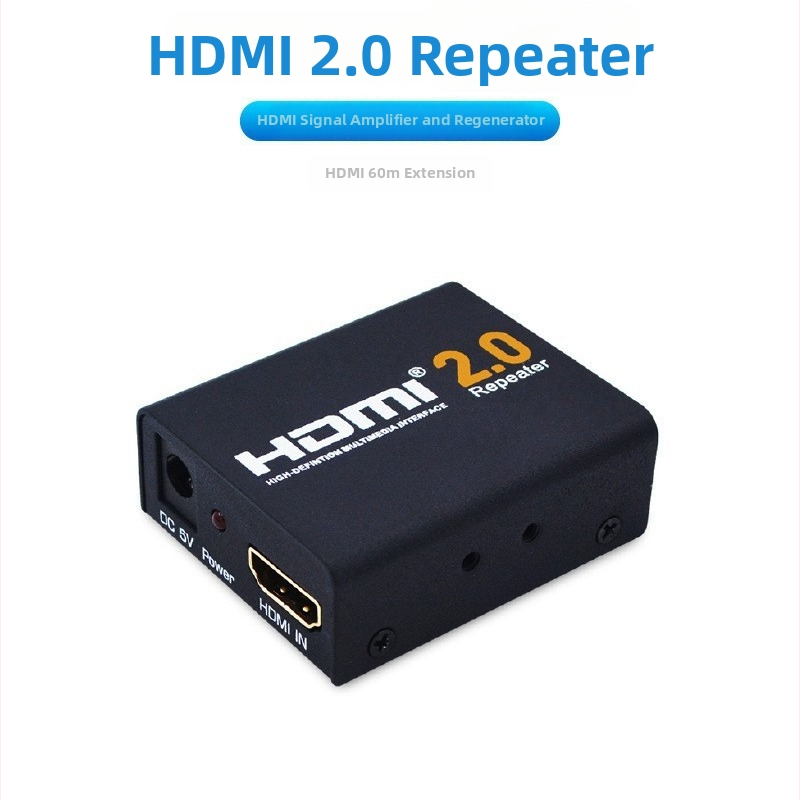 HDMI 2.0 opakovač a zosilňovač signálu (60 m predĺženie, samica na samicu)