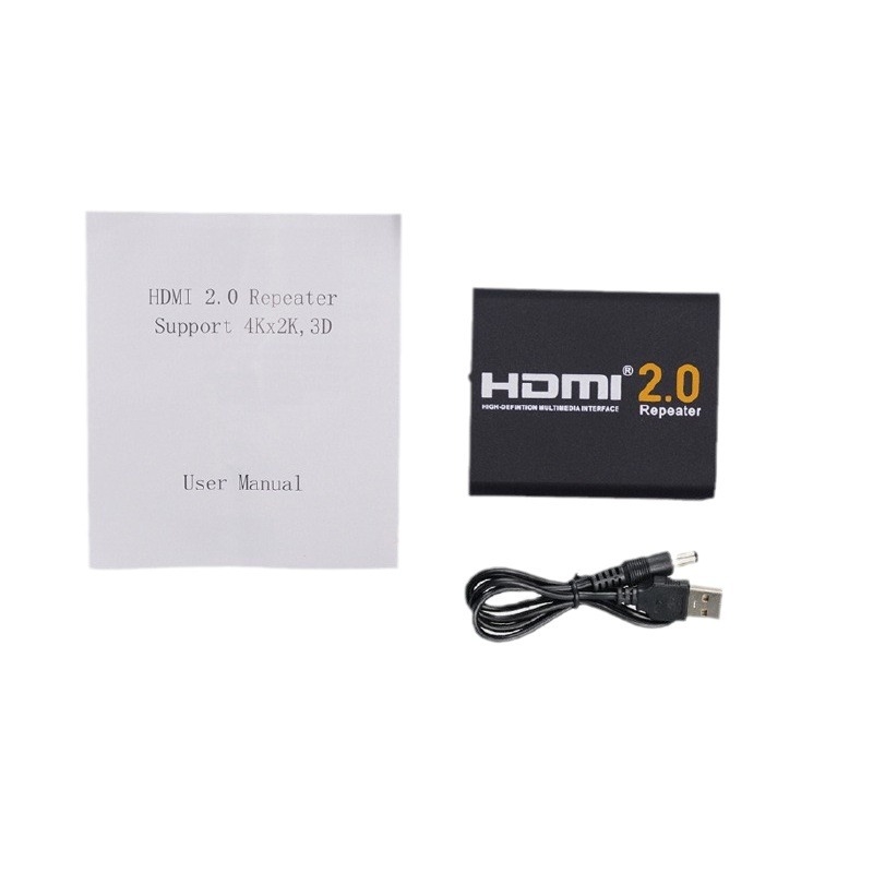 HDMI 2.0 επαναλήπτης και ενισχυτής σήματος (60 m επέκταση, θηλυκή προς θηλυκή σύνδεση)