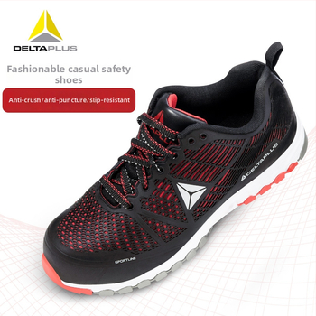 Deltaplus pantofi de siguranță PVC, anti-șoc și anti-perforație, anti-derapare și anti-statici, gleznă joasă, încălțăminte de protecție pentru muncă