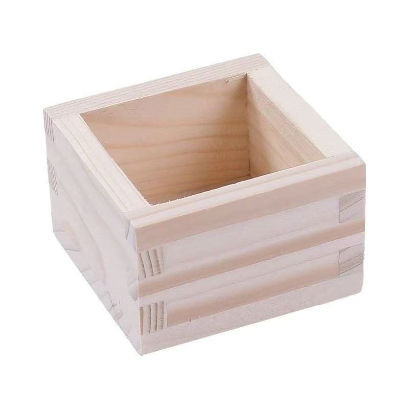 Drvena kutija za daljinske upravljače za dnevni boravak – Višenamjenska, masivno drvo, stolni organizator, kapacitet 1 L