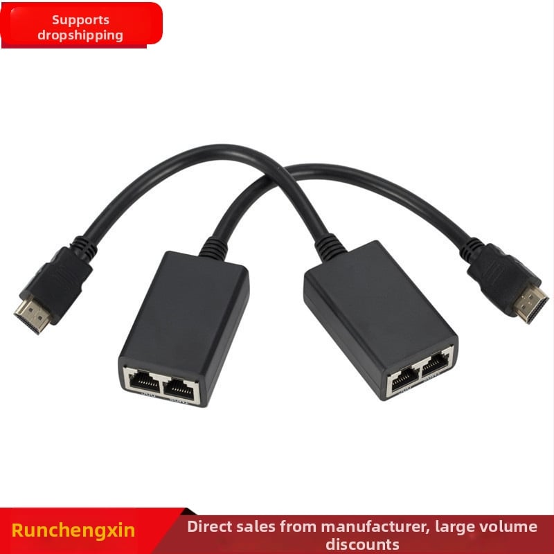 HDMI Extender 30 m, 1080p, prijenos u realnom vremenu, OEM spreman