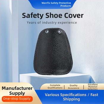 Ochranné návleky na topánky pre zváračov – hovädzia koža, proti iskram a proti nárazu, model B568, značka Vantis