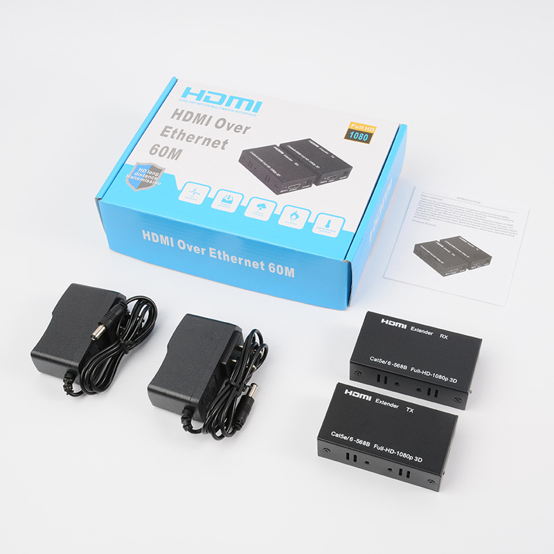 HDMI extender 60 m preko RJ45, 1080p (1920x1080)