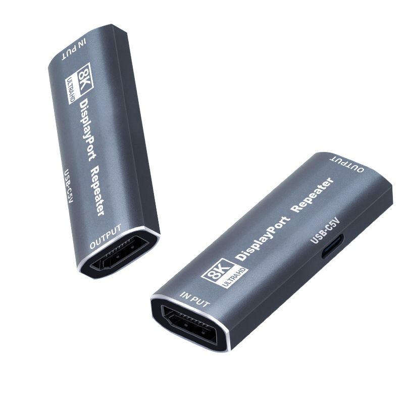 DP DisplayPort pojačivač videosegnala, extender, 8K podrška, HDMI ponavljač, DP ponavljač, OEM obrada