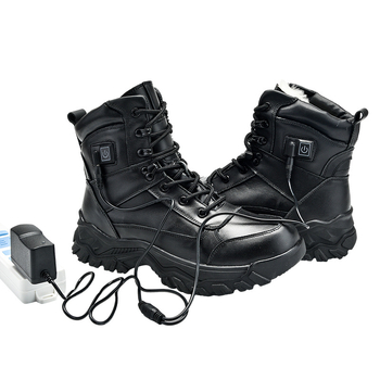 Cizme din piele cu încălzire electrică, protecție anti-perforație și izolație ignifugă