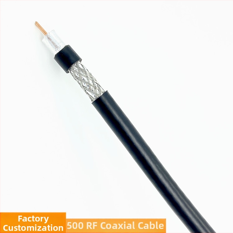 RF koaxiálny kábel pre zosilňovač signálu mobilného telefónu — 50 Ω, JIS model 3D-FB, LMR195