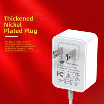 Adaptor de alimentare CHD-1201000usd pentru ramă foto digitală; intrare 100–240V, ieșire 12V, certificare ETL US standard