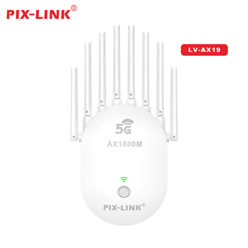 PIX-LINK LV-AX19 Ασύρματος Επεκτατής Εμβέλειας, 802.11ac, 30 μέτρα εμβέλεια, ταχύτητα πάνω από 1 Gbps, συμβατός με οικιακό δρομολογητή