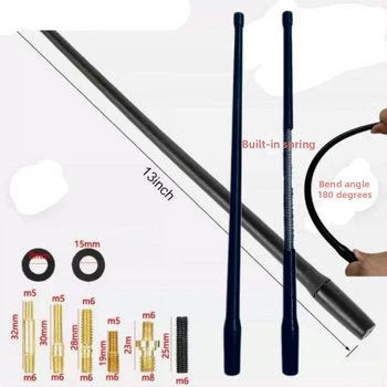 Automobilová rádiová anténa pre Wrangler off-road – závitová inštalácia, OE-kompatibilita, zlepšuje príjem navigačného signálu