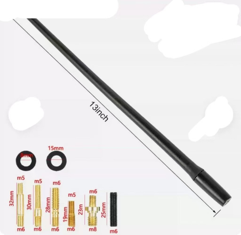 Κεραία ραδιοφώνου αυτοκινήτου για Wrangler εκτός δρόμου – βιδωτή εγκατάσταση, OE-συμβατότητα, βελτιώνει τη λήψη σήματος πλοήγησης