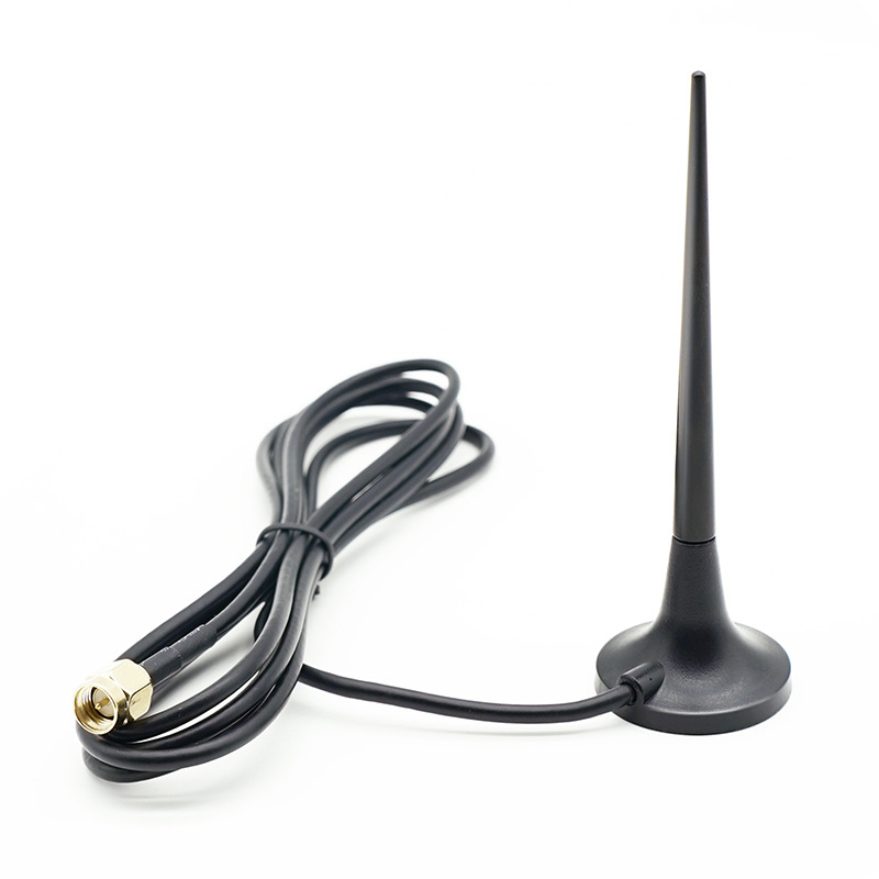 Антена с вакуумна чашка за GSM/3G/4G LTE, усилване 3 dBi, диапазони 824-960/1710-2690 MHz, за GPRS DTU Smart Meter