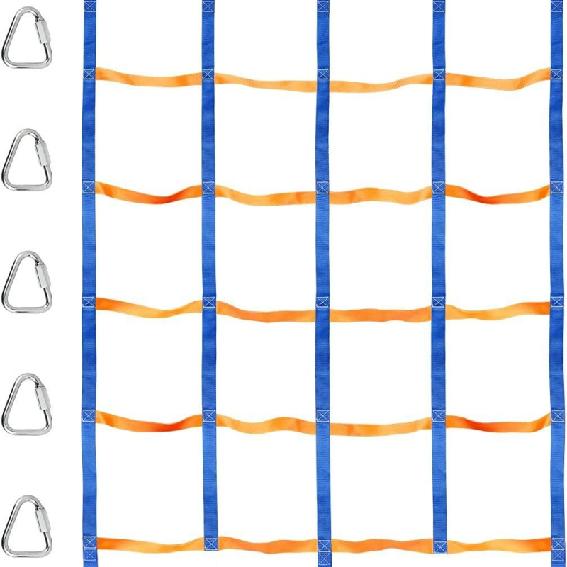 Ksabo/Kosaibo Visokoizdržljiva poliesterska mreža za penjanje na otvorenom — prilagodljiva, privatna oznaka