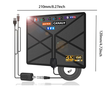 Rongda Electronics Belső DTMB Digitális TV Antenna HD Jelerősítővel