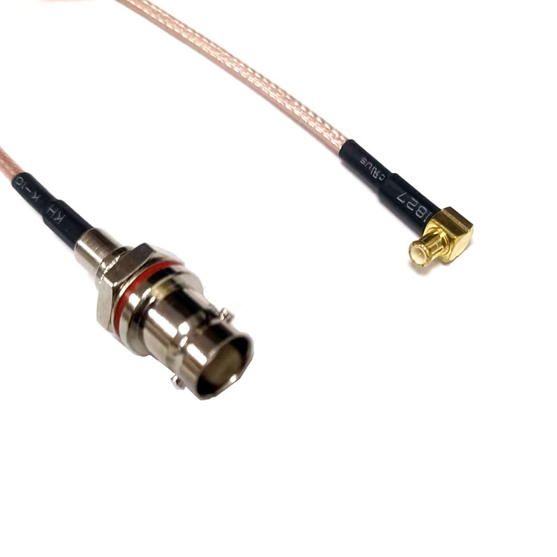 Cablu adaptor BNC femel la MCX masculin, cablu RF jumper, coaxial RG316