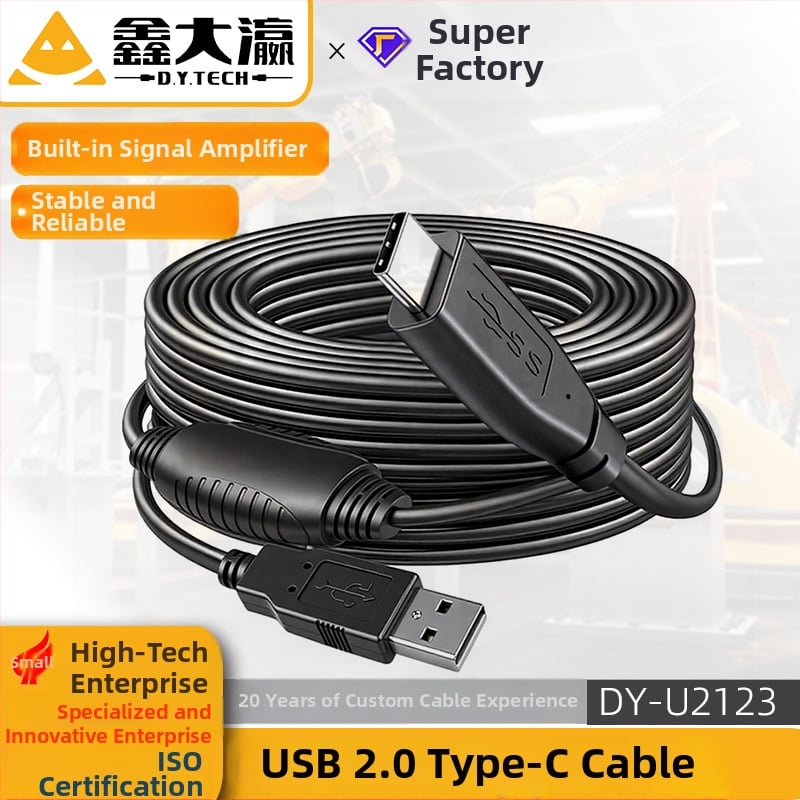 Καλώδιο επέκτασης USB προς Type-C με ενισχυτή σήματος, USB 3.0