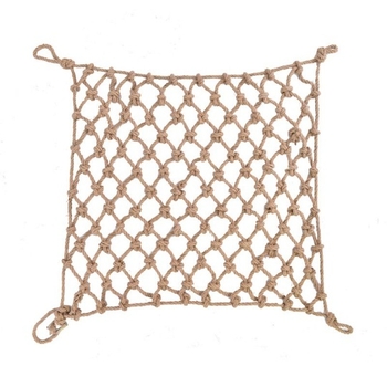 Plasă din sfoară de cânepă pentru urcarea plantelor și balustradele scării – protecție de siguranță, decor retro