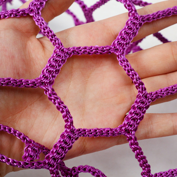 Разширяема открита катерачна мрежа без възли, шестъгълна защитна мрежа, полиестерна конструкция за защита при катерене