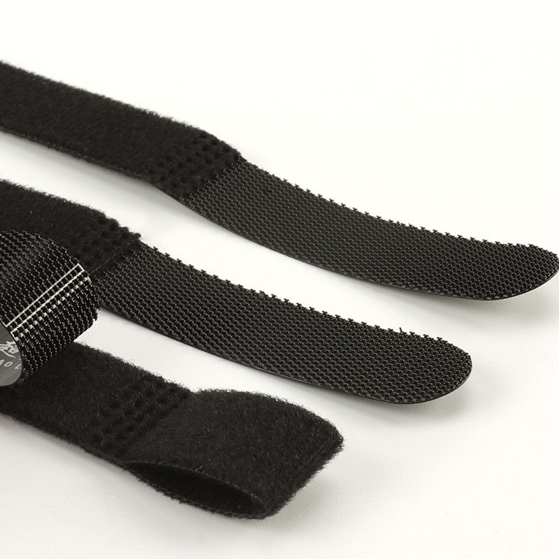 Legătură Velcro pentru cabluri, din amestec nylon-poliester, pentru gestionarea și legarea cablurilor, utilizare industrială. Brand: Super hook.