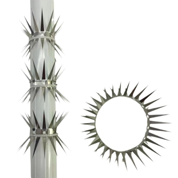 Plasă de protecție din oțel inoxidabil, model Xaaf; capacitate de încărcare 30; funcții: anti-șoareci, anti-șerpi, anti-pisici și anti-furt