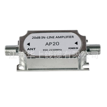 F-тип сигнален усилвател за комуникационни конектори - Jiangsu Huashang Cable, модел F, изолационен материал: никелирана цинкова сплав