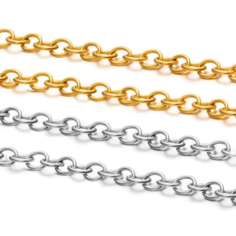 Lanț din fier, lanț metalic placat electrochimic, brand Monthly hair, lansare iarna 2022