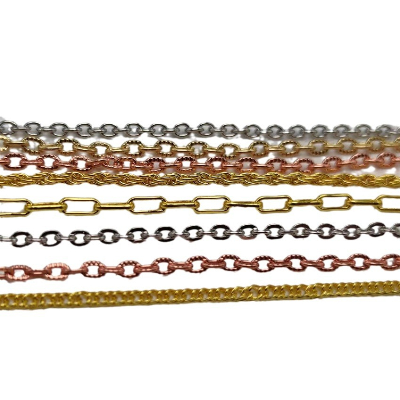 Lanț din fier, lanț metalic placat electrochimic, brand Monthly hair, lansare iarna 2022