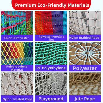 Vanjska trampolinu s mrežom za penjanje za zabavni park – prilagodljiva, bez pogona, Wan xu