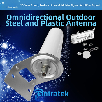 Lin Chuang vanjska omnidirekcijska antena za signal mobilnog telefona TX.QX.1, 690–2700 MHz, plastično-čelična konstrukcija, 360° prijem signala