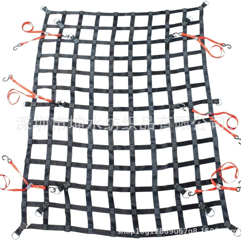 Teška najlon mreža za teret, otporna na habanje, protupadna, za vanjsku upotrebu