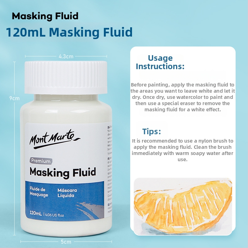 Montmartre Maskovacia tekutina na akvarel (Značka: Montmartre; Materiál: farba na akvarel; Balenie: farebná krabička; Použitie: maľovanie akvarelom; IP oprávnenie: Nie)