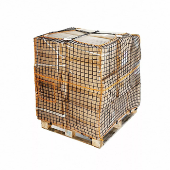 Raklapháló tehererősítéssel, dőlés elleni védelemmel, hordozható tálháló