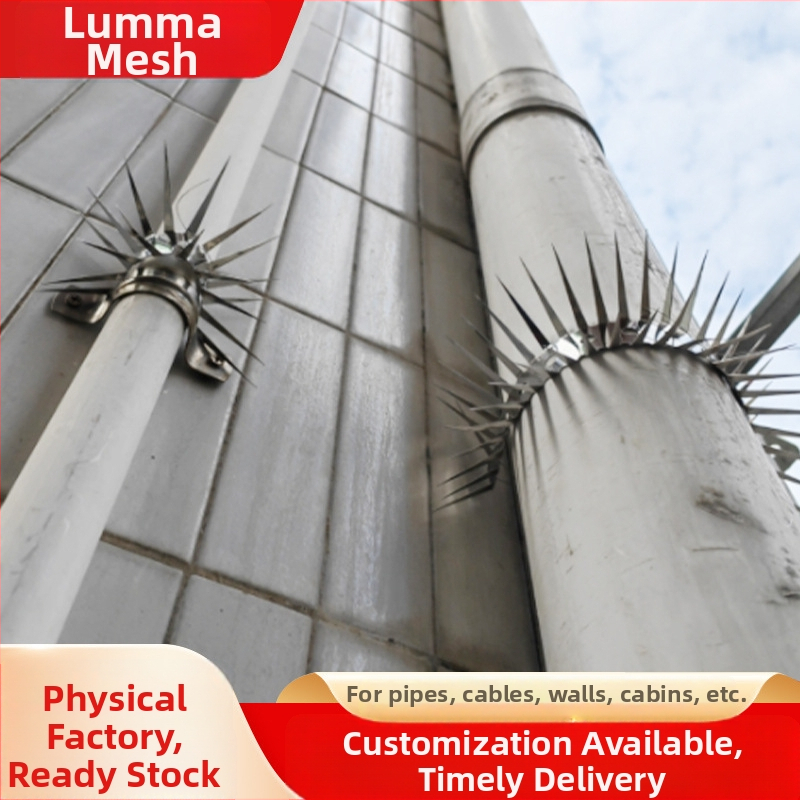 Špice proti hlodavcom pre vodovodné rúry – nerezová oceľ, proti hlodavcom, proti hadom, na rúry (Nerezová oceľ; Pre vodovodné rúry; Proti hlodavcom; Proti hadom)