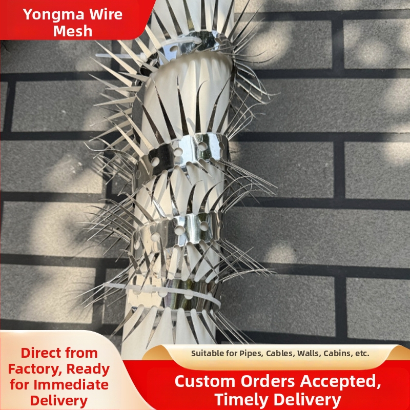 Špice proti hlodavcom pre vodovodné rúry – nerezová oceľ, proti hlodavcom, proti hadom, na rúry (Nerezová oceľ; Pre vodovodné rúry; Proti hlodavcom; Proti hadom)