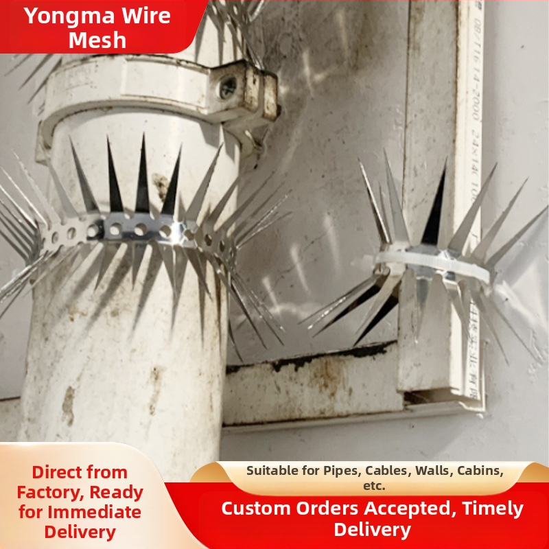 Špice proti hlodavcom pre vodovodné rúry – nerezová oceľ, proti hlodavcom, proti hadom, na rúry (Nerezová oceľ; Pre vodovodné rúry; Proti hlodavcom; Proti hadom)