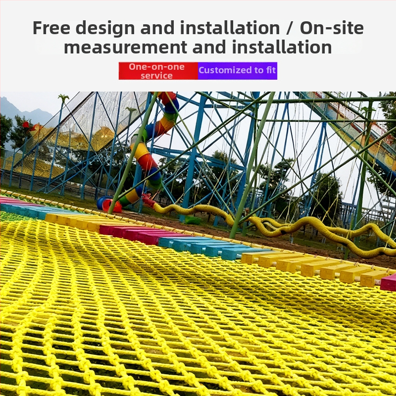 Dječja penjačka mreža za igralište, vanjska najlonska mreža za proširenu obuku, sigurna mreža od užeta, Huhao brend