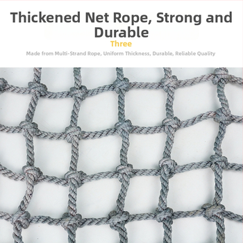 Mreža za penjanje za vrtić, ručno čvorast dizajn, Hu Hao brend, sigurnosna ograda za vanjske treninge, mogućnost prilagodbe